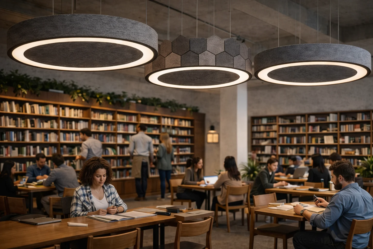 Integrated Approach: Merging Luminous and Acoustic Performance as a Resource-Efficient System